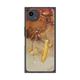 プレミアムスクエアケース with SnapMag［ Marble Nuance Painting Brown ］