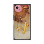 プレミアムスクエアケース with SnapMag［ Marble Nuance Painting Brown ］