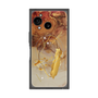 プレミアムスクエアケース with SnapMag［ Marble Nuance Painting Brown ］