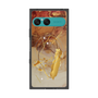 プレミアムスクエアケース with SnapMag［ Marble Nuance Painting Brown ］