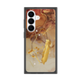 プレミアムスクエアケース with SnapMag［ Marble Nuance Painting Brown ］