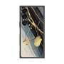 プレミアムスクエアケース with SnapMag［ Marble Nuance Painting Black ］
