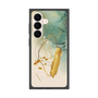 プレミアムスクエアケース with SnapMag［ Marble Nuance Painting Green ］