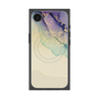 プレミアムスクエアケース with SnapMag［ Marble Purple ］