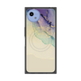 プレミアムスクエアケース with SnapMag［ Marble Purple ］