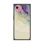 プレミアムスクエアケース with SnapMag［ Marble Purple ］