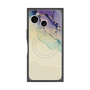 プレミアムスクエアケース with SnapMag［ Marble Purple ］