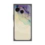 プレミアムスクエアケース with SnapMag［ Marble Purple ］