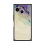 プレミアムスクエアケース with SnapMag［ Marble Purple ］