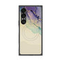 プレミアムスクエアケース with SnapMag［ Marble Purple ］