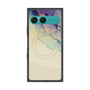 プレミアムスクエアケース with SnapMag［ Marble Purple ］