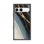 プレミアムスクエアケース with SnapMag［ Marble Black ］