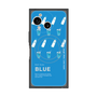 プレミアムスクエアケース with SnapMag［ BLUE-Ramune soda ］