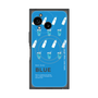 プレミアムスクエアケース with SnapMag［ BLUE-Ramune soda ］