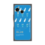 プレミアムスクエアケース with SnapMag［ BLUE-Ramune soda ］