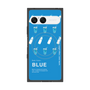 プレミアムスクエアケース with SnapMag［ BLUE-Ramune soda ］