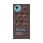 プレミアムスクエアケース with SnapMag［ BROWN-Chocolate ］