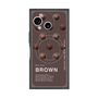 プレミアムスクエアケース with SnapMag［ BROWN-Chocolate ］