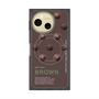 プレミアムスクエアケース with SnapMag［ BROWN-Chocolate ］