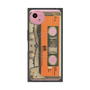 プレミアムスクエアケース with SnapMag［ RETORO CASSETTE TAPE - Skeleton Orange ］