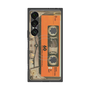 プレミアムスクエアケース with SnapMag［ RETORO CASSETTE TAPE - Skeleton Orange ］