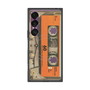 プレミアムスクエアケース with SnapMag［ RETORO CASSETTE TAPE - Skeleton Orange ］