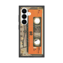 プレミアムスクエアケース with SnapMag［ RETORO CASSETTE TAPE - Skeleton Orange ］