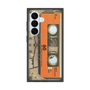 プレミアムスクエアケース with SnapMag［ RETORO CASSETTE TAPE - Skeleton Orange ］