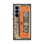 プレミアムスクエアケース with SnapMag［ RETORO CASSETTE TAPE - Skeleton Orange ］