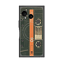プレミアムスクエアケース with SnapMag［ RETORO CASSETTE TAPE - Opacity Black ］