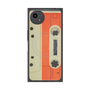 プレミアムスクエアケース with SnapMag［ RETORO CASSETTE TAPE - Opacity White ］