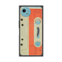 プレミアムスクエアケース with SnapMag［ RETORO CASSETTE TAPE - Opacity White ］