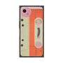 プレミアムスクエアケース with SnapMag［ RETORO CASSETTE TAPE - Opacity White ］