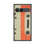 プレミアムスクエアケース with SnapMag［ RETORO CASSETTE TAPE - Opacity White ］
