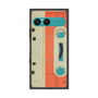 プレミアムスクエアケース with SnapMag［ RETORO CASSETTE TAPE - Opacity White ］