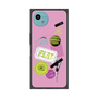 プレミアムスクエアケース with SnapMag［ Playful sticker - Dusty Pink ］