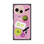 プレミアムスクエアケース with SnapMag［ Playful sticker - Dusty Pink ］