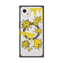 プレミアムスクエアケース with SnapMag［ PAINTING SMILE Yellow ］
