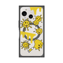 プレミアムスクエアケース with SnapMag［ PAINTING SMILE Yellow ］