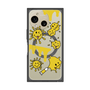 プレミアムスクエアケース with SnapMag［ PAINTING SMILE Yellow ］