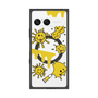プレミアムスクエアケース with SnapMag［ PAINTING SMILE Yellow ］