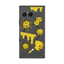プレミアムスクエアケース with SnapMag［ PAINTING SMILE Yellow ］
