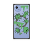 プレミアムスクエアケース with SnapMag［ PAINTING SMILE Green ］