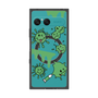 プレミアムスクエアケース with SnapMag［ PAINTING SMILE Green ］