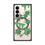 プレミアムスクエアケース with SnapMag［ PAINTING SMILE Green ］