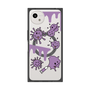 プレミアムスクエアケース with SnapMag［ PAINTING SMILE Purple ］