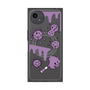 プレミアムスクエアケース with SnapMag［ PAINTING SMILE Purple ］