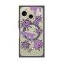 プレミアムスクエアケース with SnapMag［ PAINTING SMILE Purple ］