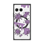 プレミアムスクエアケース with SnapMag［ PAINTING SMILE Purple ］