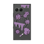 プレミアムスクエアケース with SnapMag［ PAINTING SMILE Purple ］
